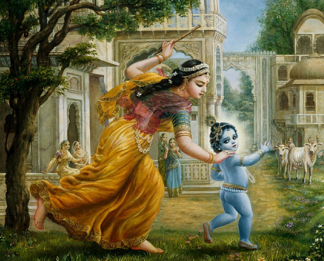 Krishna Ukhal Bandhan Leela Story